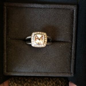 David Yurman Morganite, size 6